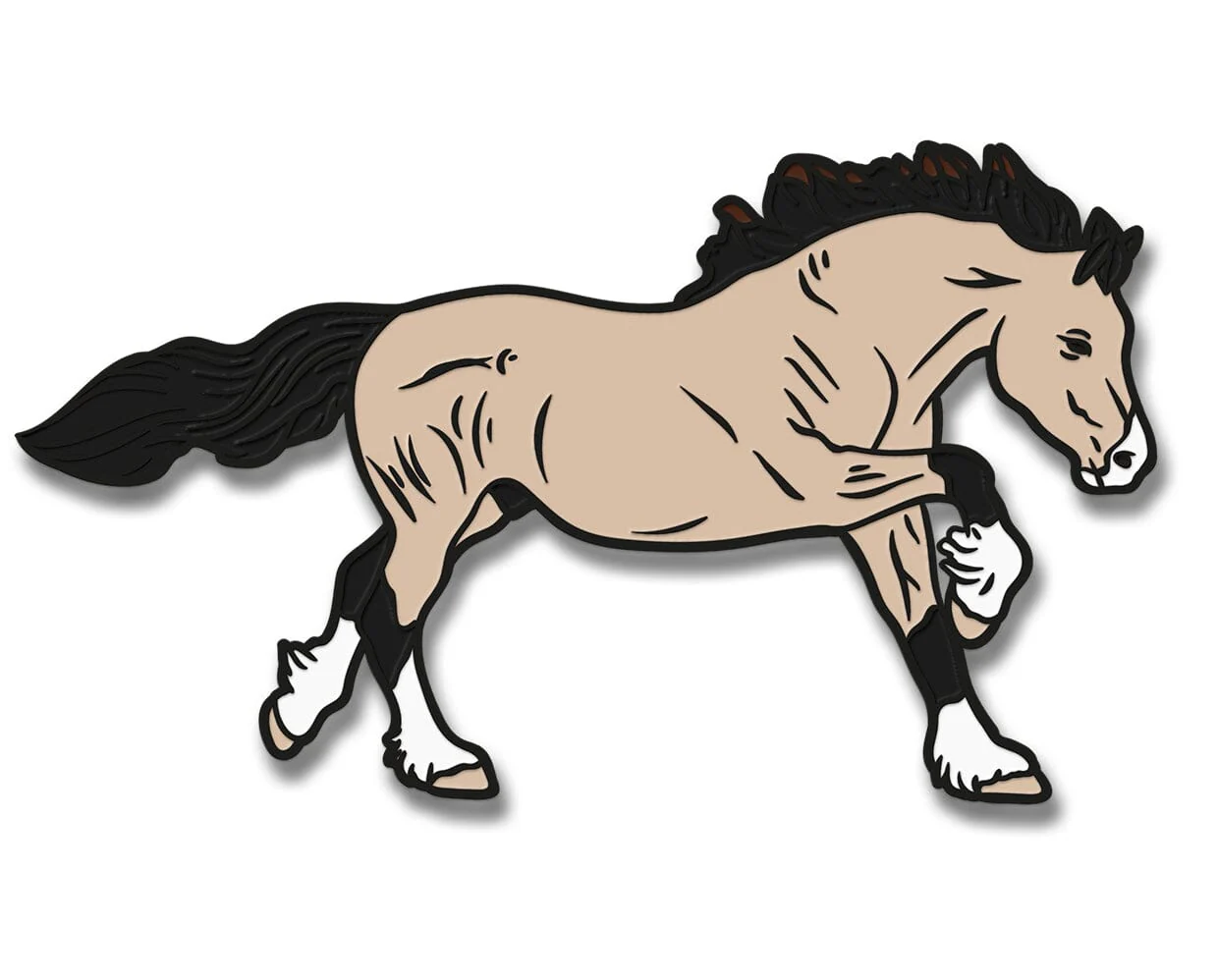 Llywellyn Deluxe Enamel Pin - Image 2